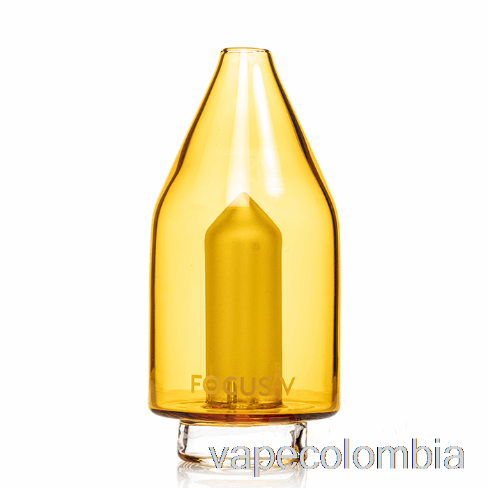 Kit Vape Completo Focus V Carta Tapa De Cristal Naranja